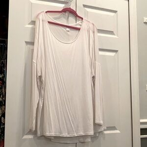 # Unbelievably soft 2X knit top